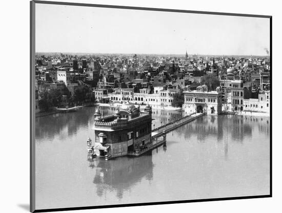 Golden Temple at Amritsar-null-Mounted Photographic Print