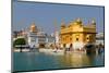 Golden Temple in Amritsar-null-Mounted Art Print