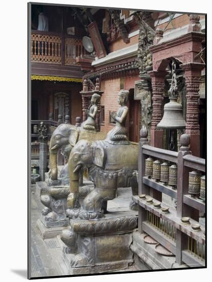 Golden Temple, Patan, Nepal-Ethel Davies-Mounted Photographic Print