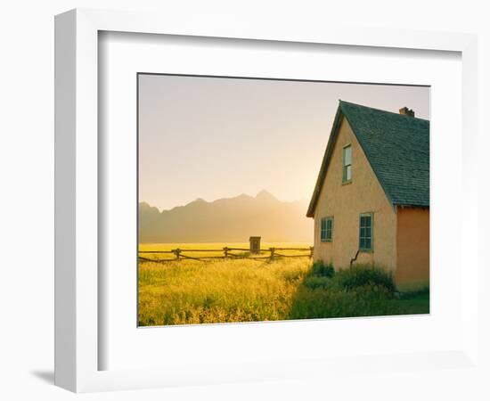 Golden Tetons-Sol Rapson-Framed Photographic Print