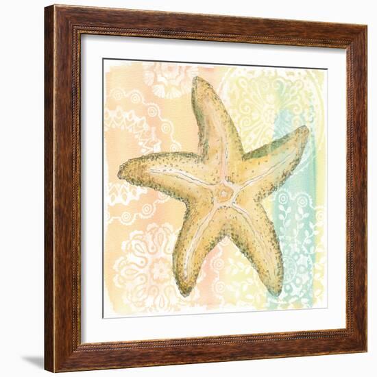 Golden Treasures VI-Beth Grove-Framed Art Print