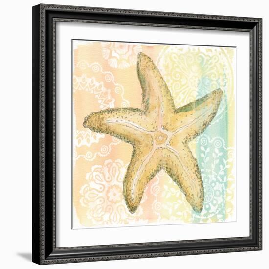 Golden Treasures VI-Beth Grove-Framed Art Print