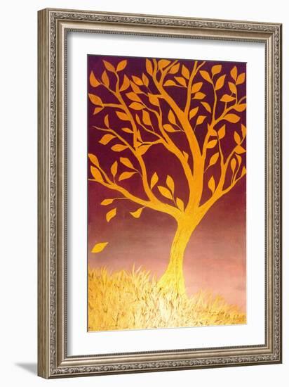 Golden Tree-Margaret Coxall-Framed Giclee Print