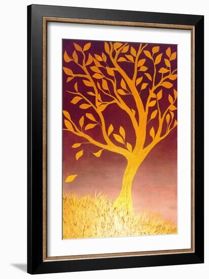 Golden Tree-Margaret Coxall-Framed Giclee Print