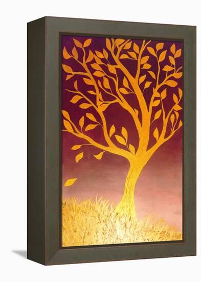 Golden Tree-Margaret Coxall-Framed Premier Image Canvas