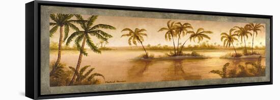 Golden Tropics II-Michael Marcon-Framed Stretched Canvas