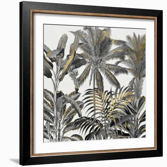 Golden Tropics-Tania Bello-Framed Giclee Print