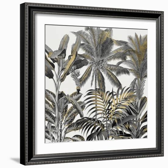 Golden Tropics-Tania Bello-Framed Giclee Print