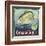 Golden Trout Orange Label - Lindsay, CA-Lantern Press-Framed Art Print