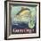 Golden Trout Orange Label - Lindsay, CA-Lantern Press-Framed Art Print