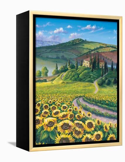 Golden Tuscana-Scott Westmoreland-Framed Stretched Canvas