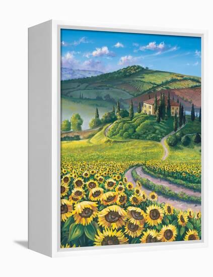 Golden Tuscana-Scott Westmoreland-Framed Stretched Canvas