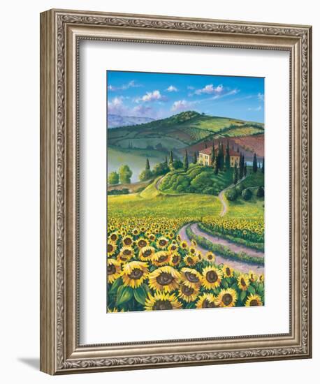 Golden Tuscana-Scott Westmoreland-Framed Premium Giclee Print