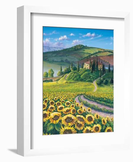 Golden Tuscana-Scott Westmoreland-Framed Premium Giclee Print