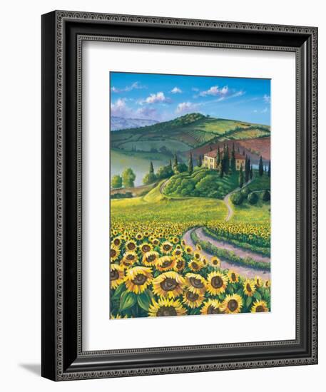 Golden Tuscana-Scott Westmoreland-Framed Premium Giclee Print