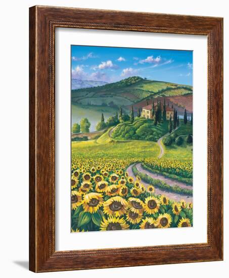 Golden Tuscana-Scott Westmoreland-Framed Art Print