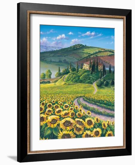 Golden Tuscana-Scott Westmoreland-Framed Art Print