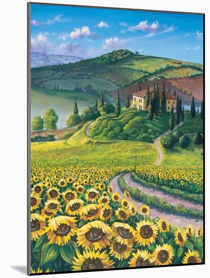 Golden Tuscana-Scott Westmoreland-Mounted Art Print