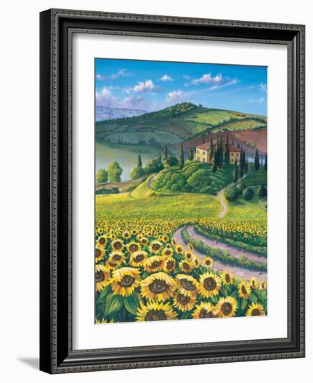 Golden Tuscana-Scott Westmoreland-Framed Art Print