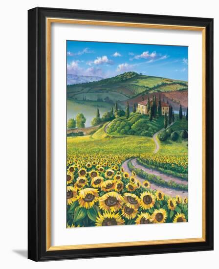 Golden Tuscana-Scott Westmoreland-Framed Art Print