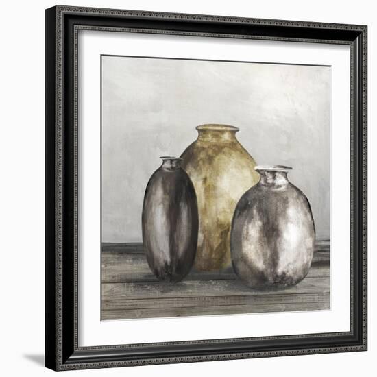 Golden Urnes II-Eva Watts-Framed Art Print