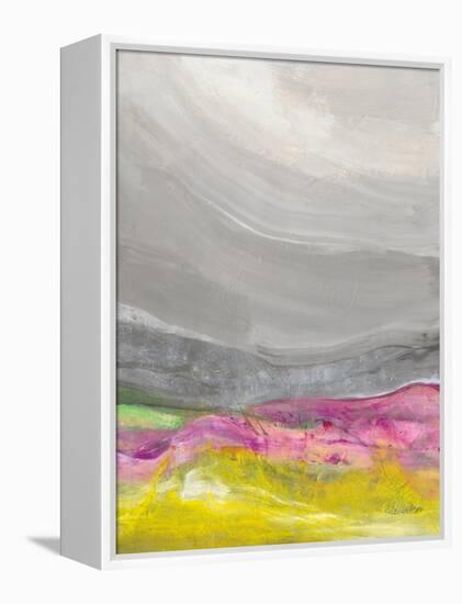 Golden Valley II-Albena Hristova-Framed Stretched Canvas