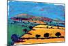 Golden Valley-Paul Powis-Mounted Giclee Print