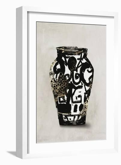 Golden Vase I-Aimee Wilson-Framed Art Print