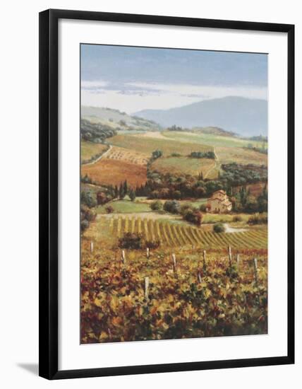 Golden Vineyard I-Ahn Seung Koo-Framed Art Print