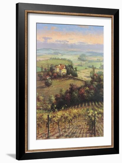 Golden Vineyard II-Ahn Seung Koo-Framed Art Print