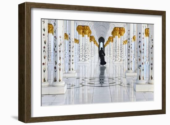 Golden Walk-Izidor Gasperlin-Framed Photographic Print