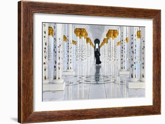 Golden Walk-Izidor Gasperlin-Framed Photographic Print