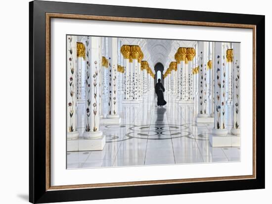 Golden Walk-Izidor Gasperlin-Framed Photographic Print