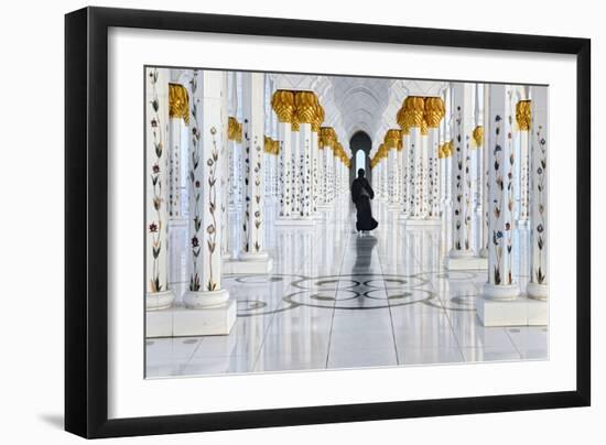 Golden Walk-Izidor Gasperlin-Framed Photographic Print