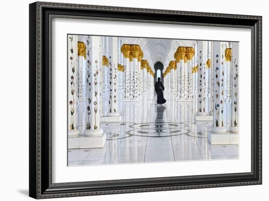 Golden Walk-Izidor Gasperlin-Framed Photographic Print