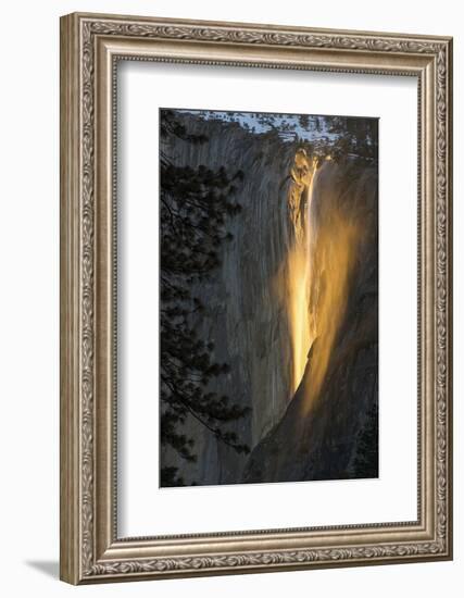 Golden Waterfall-Bjoern Alicke-Framed Photographic Print