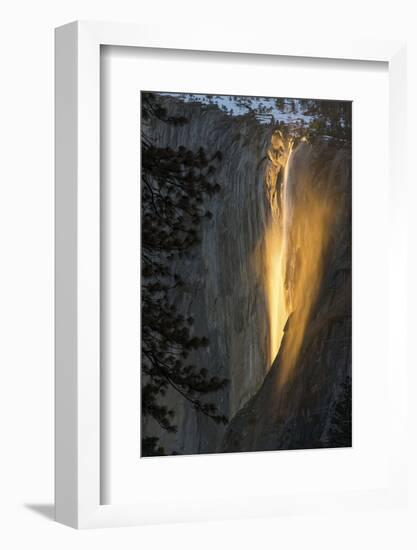 Golden Waterfall-Bjoern Alicke-Framed Photographic Print