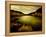 Golden Waters Cliffside-Jan Lakey-Framed Premier Image Canvas