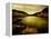 Golden Waters Cliffside-Jan Lakey-Framed Premier Image Canvas