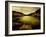 Golden Waters Cliffside-Jan Lakey-Framed Photographic Print