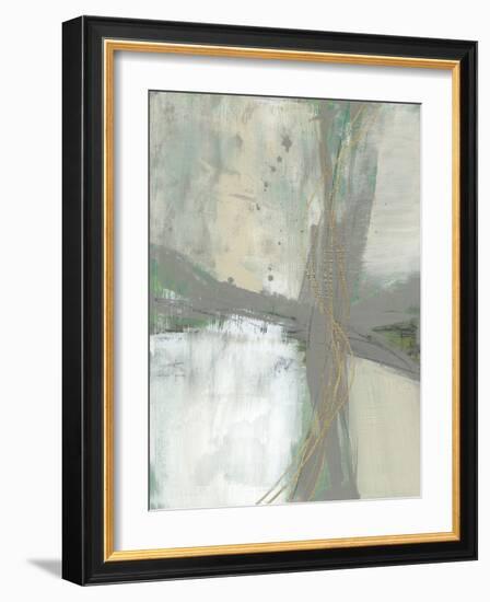 Golden Weave II-Jennifer Goldberger-Framed Art Print