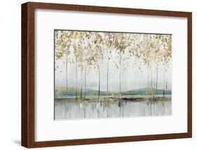 Golden Whisper-Isabelle Z-Framed Art Print