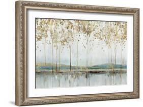 Golden Whisper-Isabelle Z-Framed Art Print