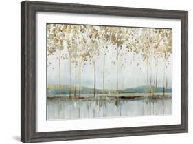 Golden Whisper-Isabelle Z-Framed Art Print