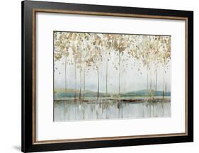 Golden Whisper-Isabelle Z-Framed Art Print