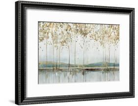 Golden Whisper-Isabelle Z-Framed Art Print