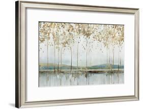 Golden Whisper-Isabelle Z-Framed Art Print