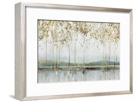 Golden Whisper-Isabelle Z-Framed Art Print