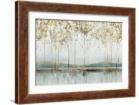 Golden Whisper-Isabelle Z-Framed Art Print