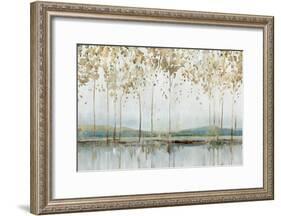Golden Whisper-Isabelle Z-Framed Art Print